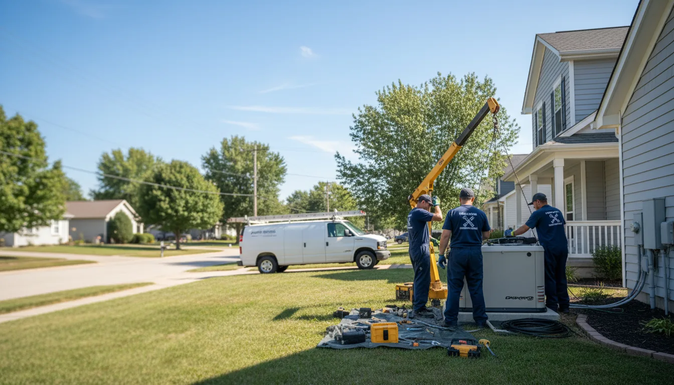 Generator Installation in Gunnison, MS near me